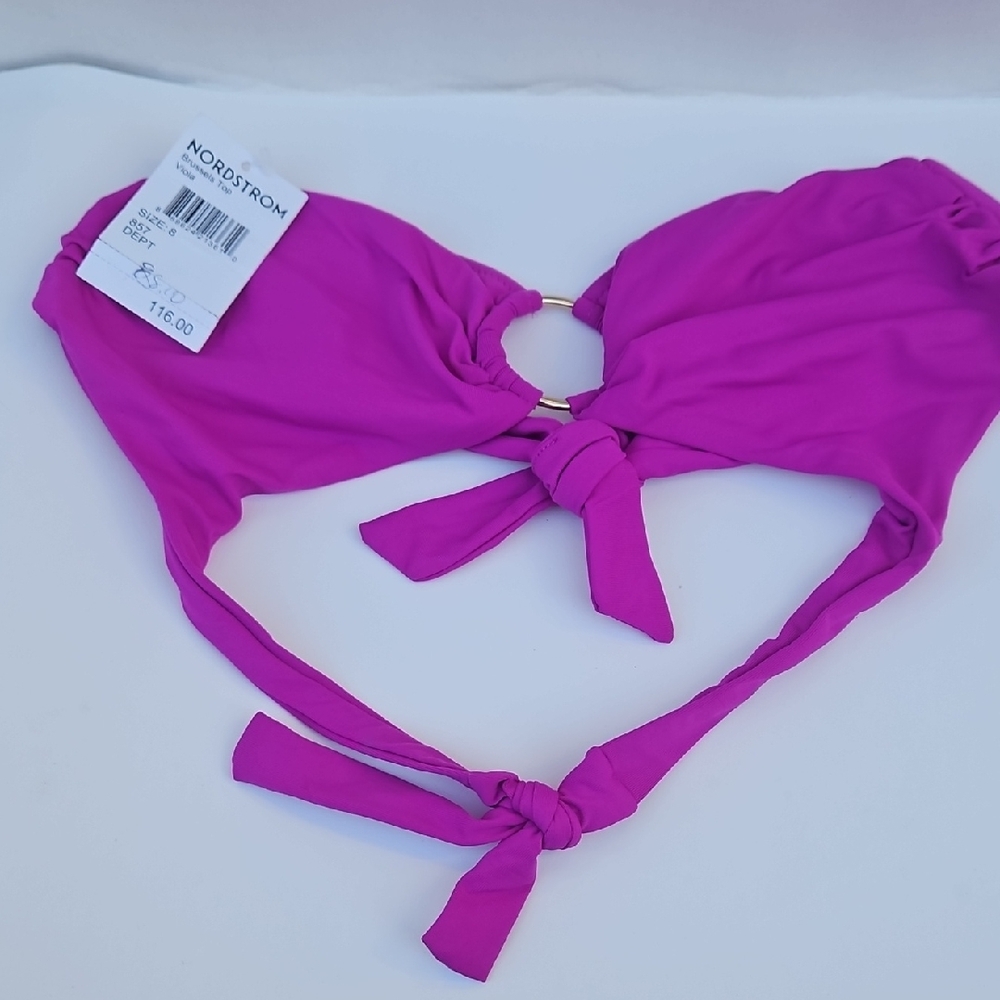 Melissa Odabash Fuchsia Bikini Top
